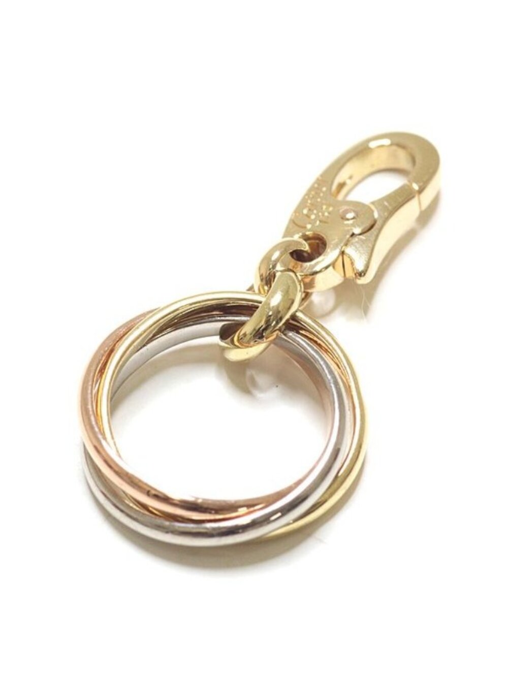 Cartier Baby Trinity Pendant Gold Charm WG YG 18k Polished